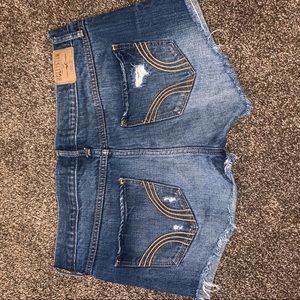 Hollister jean shorts
